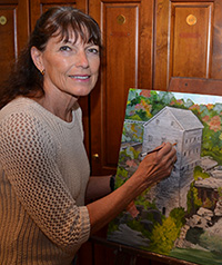 Randi Painting a Picture